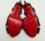 Christian Louboutin Pre-owned Satin sandals Black Dames - Thumbnail 6
