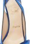 Christian Louboutin Pre-owned Satin sandals Blue Dames - Thumbnail 6