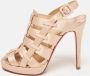 Christian Louboutin Pre-owned Satin sandals Pink Dames - Thumbnail 2