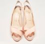 Christian Louboutin Pre-owned Satin sandals Pink Dames - Thumbnail 3