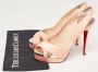 Christian Louboutin Pre-owned Satin sandals Pink Dames - Thumbnail 9