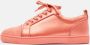 Christian Louboutin Pre-owned Satin sneakers Pink Dames - Thumbnail 2