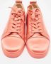 Christian Louboutin Pre-owned Satin sneakers Pink Dames - Thumbnail 3