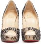 Christian Louboutin Pre-owned Silk heels Beige Dames - Thumbnail 3