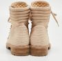 Christian Louboutin Pre-owned Suede boots Beige Dames - Thumbnail 5