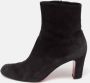 Christian Louboutin Pre-owned Suede boots Black Dames - Thumbnail 2