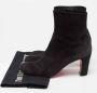Christian Louboutin Pre-owned Suede boots Black Dames - Thumbnail 9