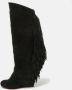 Christian Louboutin Pre-owned Suede boots Black Dames - Thumbnail 2