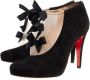 Christian Louboutin Pre-owned Suede boots Black Dames - Thumbnail 3