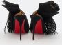 Christian Louboutin Pre-owned Suede boots Black Dames - Thumbnail 5