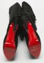 Christian Louboutin Pre-owned Suede boots Black Dames - Thumbnail 6