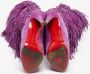 Christian Louboutin Pre-owned Suede boots Purple Dames - Thumbnail 6