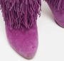 Christian Louboutin Pre-owned Suede boots Purple Dames - Thumbnail 7