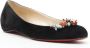 Christian Louboutin Pre-owned Suede flats Black Dames - Thumbnail 3