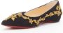 Christian Louboutin Pre-owned Suede flats Black Dames - Thumbnail 4