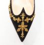 Christian Louboutin Pre-owned Suede flats Black Dames - Thumbnail 6