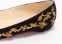 Christian Louboutin Pre-owned Suede flats Black Dames - Thumbnail 8
