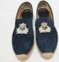 Christian Louboutin Pre-owned Suede flats Blue Dames - Thumbnail 3