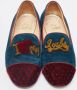 Christian Louboutin Pre-owned Suede flats Green Dames - Thumbnail 2