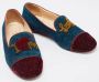 Christian Louboutin Pre-owned Suede flats Green Dames - Thumbnail 3