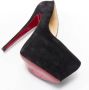 Christian Louboutin Pre-owned Suede heels Black Dames - Thumbnail 9