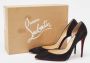Christian Louboutin Pre-owned Suede heels Black Dames - Thumbnail 9