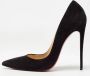 Christian Louboutin Pre-owned Suede heels Black Dames - Thumbnail 2