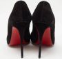 Christian Louboutin Pre-owned Suede heels Black Dames - Thumbnail 6