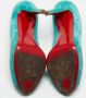 Christian Louboutin Pre-owned Suede heels Blue Dames - Thumbnail 6