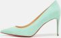 Christian Louboutin Pre-owned Suede heels Blue Dames - Thumbnail 2