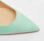 Christian Louboutin Pre-owned Suede heels Blue Dames - Thumbnail 7