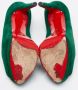 Christian Louboutin Pre-owned Suede heels Green Dames - Thumbnail 6