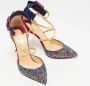 Christian Louboutin Pre-owned Suede heels Multicolor Dames - Thumbnail 4