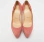 Christian Louboutin Pre-owned Suede heels Pink Dames - Thumbnail 3