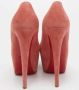 Christian Louboutin Pre-owned Suede heels Pink Dames - Thumbnail 5