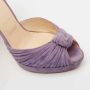 Christian Louboutin Pre-owned Suede heels Purple Dames - Thumbnail 7