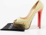 Christian Louboutin Pre-owned Suede heels Yellow Dames - Thumbnail 9