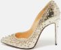 Christian Louboutin Pre-owned Suede heels Yellow Dames - Thumbnail 2