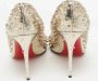 Christian Louboutin Pre-owned Suede heels Yellow Dames - Thumbnail 5