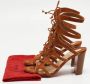 Christian Louboutin Pre-owned Suede sandals Beige Dames - Thumbnail 8