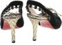 Christian Louboutin Pre-owned Suede sandals Black Dames - Thumbnail 4