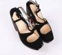 Christian Louboutin Pre-owned Suede sandals Black Dames - Thumbnail 10