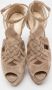 Christian Louboutin Pre-owned Suede sandals Brown Dames - Thumbnail 3