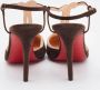 Christian Louboutin Pre-owned Suede sandals Brown Dames - Thumbnail 5