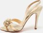 Christian Louboutin Pre-owned Suede sandals Gray Dames - Thumbnail 2