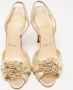 Christian Louboutin Pre-owned Suede sandals Gray Dames - Thumbnail 3