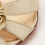 Christian Louboutin Pre-owned Suede sandals Gray Dames - Thumbnail 8