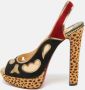 Christian Louboutin Pre-owned Suede sandals Multicolor Dames - Thumbnail 2