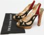 Christian Louboutin Pre-owned Suede sandals Multicolor Dames - Thumbnail 9