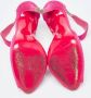 Christian Louboutin Pre-owned Suede sandals Pink Dames - Thumbnail 6